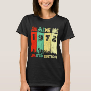 Funny Vintage 1972 Birthday Quotes Celebration T-Shirt