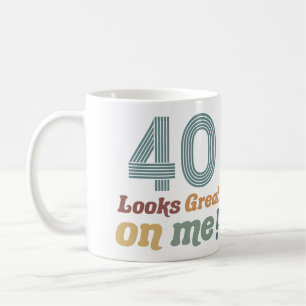 Funny Vintage 40th Birthday Coffee Mug