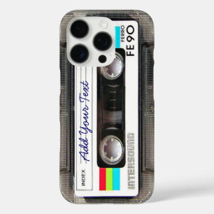 Funny Vintage 80s Retro Music Cassette Tape iPhone 16 Pro Case