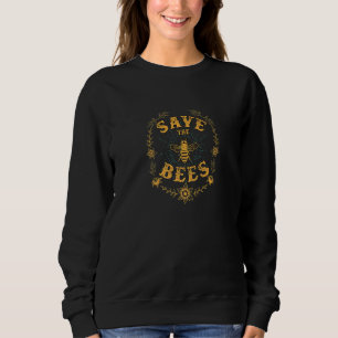 Funny Vintage Bee Designs For Men Women Beekeeping Sweatshirt
