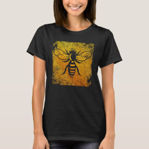 Funny Vintage Bee Designs For Men Women Beekeeping T-Shirt