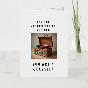 Funny Vintage Birthday Card