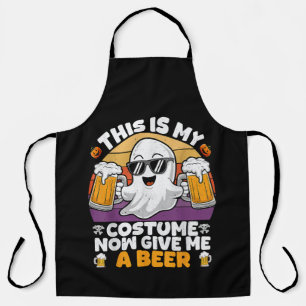 Funny Vintage Boo Apron
