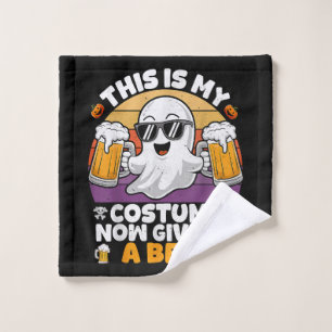 Funny Vintage Boo Wash Cloth