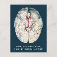 Funny Vintage Brain "I Wish Everybody Had One"