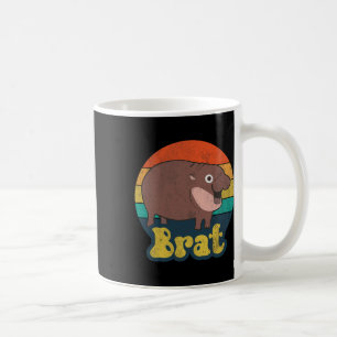 Funny Vintage Brat Ba Coffee Mug