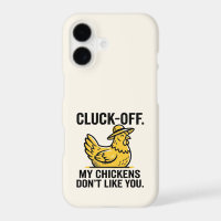Funny Vintage Cluk Off Chicken Lover Minimalist