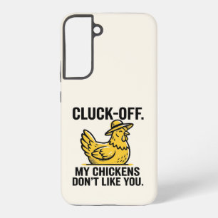 Funny Vintage Cluk Off Chicken Lover Minimalist Samsung Galaxy Case