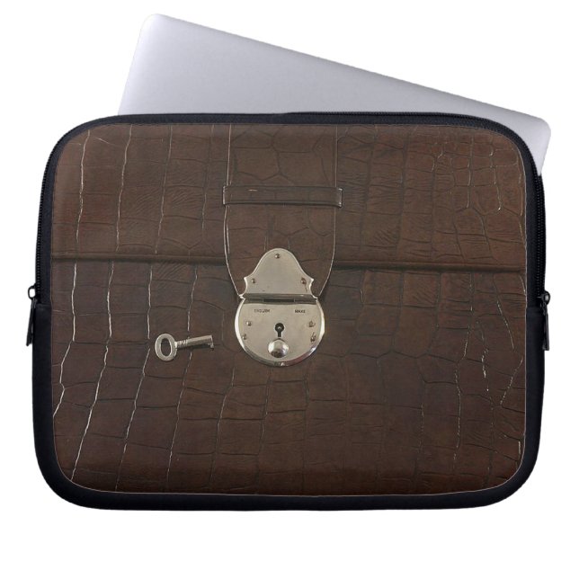 Funny vintage croc bag (Front)