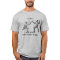 funny vintage fencing sports tshirt