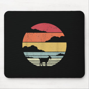 Funny Vintage Goat Gift Mouse Pad