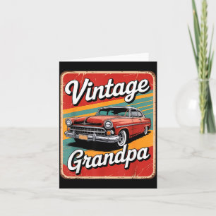 Funny Vintage Grandpa Card