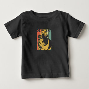 Funny Vintage Guinea Pig Gifts Baby T-Shirt