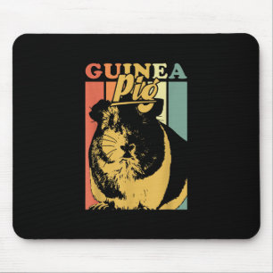 Funny Vintage Guinea Pig Gifts Mouse Pad