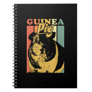 Funny Vintage Guinea Pig Gifts Notebook