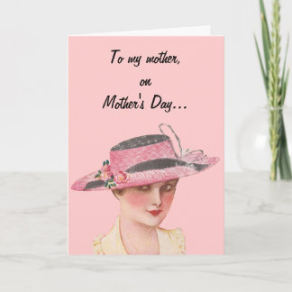 Funny Vintage Happy Mother's Day Card