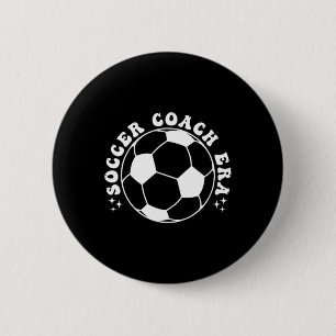 Funny Vintage In My Soccer Coach Era Funny Coach F 6 Cm Round Badge