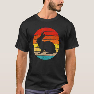 Funny Vintage Rabbit Designs For Men Hare Pet T-Shirt