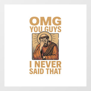 Funny Vintage Religious Facepalm Quote Shirt Desig