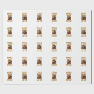 Funny Vintage Religious Facepalm Quote Shirt Desig Wrapping Paper