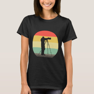 Funny Vintage Retro Camera Photographer Photograph T-Shirt