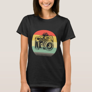 Funny Vintage Retro Camera Photographer Photograph T-Shirt