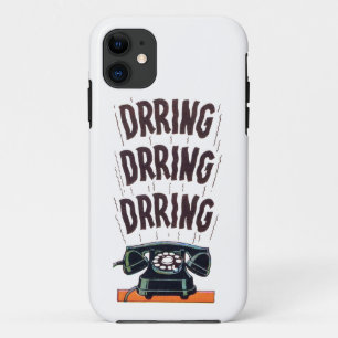 Funny Vintage Retro Old Classic Telephone Ringing iPhone 11 Case