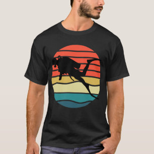 Funny Vintage Scuba Dive Diving Gear Underwater Di T-Shirt