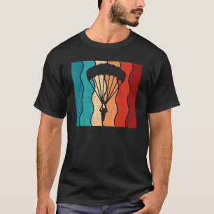 Funny Vintage Skydiving  Skydiver Retro Parachutin T-Shirt
