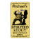 Funny Vintage Spirited Stout Beer Label