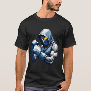 Funny Vintage Style Boxing Ninja Boxer Great For A T-Shirt
