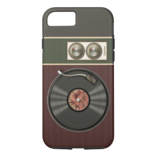 Funny Vintage Vinyl Record Player Case-Mate iPhone Case