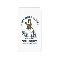 Funny Vintage Western Cowgirl Whiskey Lover