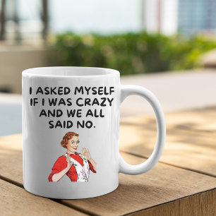 Funny Vintage Woman Coffee Mug