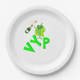 Funny VIP Celebration Paper Plate