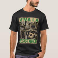 Funny Viva La Resistance Electronics Circuit Board