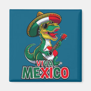Funny viva mexico kids cinco de mayo dance mexican magnet