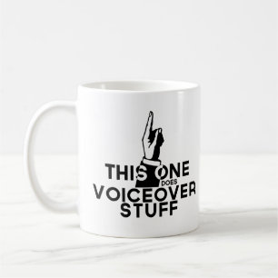 Funny Voiceover - Vintage This One Does Voiceovers Coffee Mug