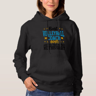 Funny Volleyball Fan Graphic Women And Men Volleyb Hoodie