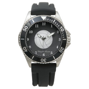 Funny Volleyball fanatic customisable  Watch