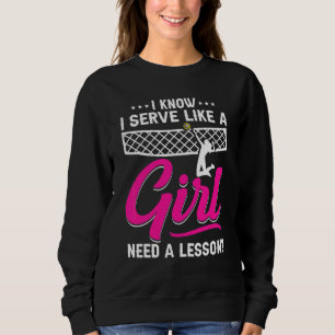 Funny Volleyball Pun For Volleyball Player  Volley Sweatshirt