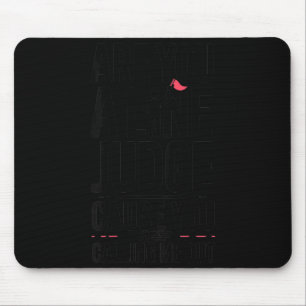 Funny Volleyball Quote, Are You A Line Judge  Mouse Pad