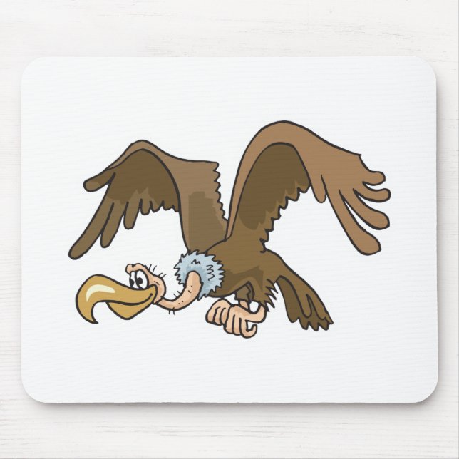 funny vulture mouse pad (Front)