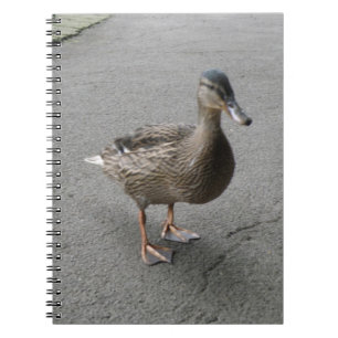 Funny Waddling Duck Notebook