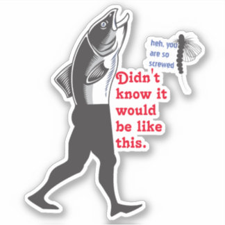 Funny walking fish atheist evolution accident