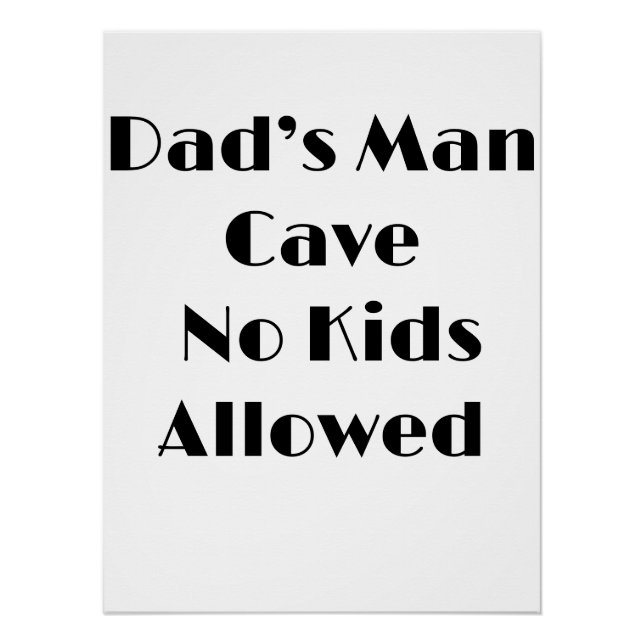 Funny Wall Art for Dads (Front)