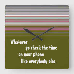 Funny Wall Clock