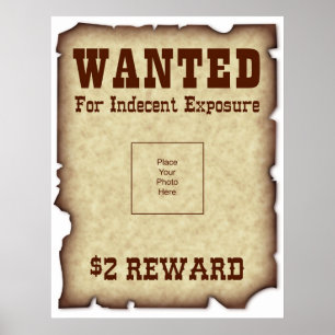 Funny Wanted Poster