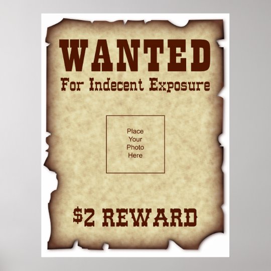 funny wanted poster zazzle com au funny wanted poster