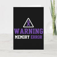 Funny Warning Memory Error Fun Heimerheimer Awaren